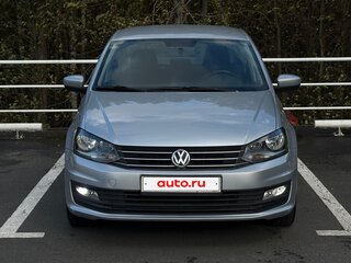 2017 Volkswagen Polo V Рестайлинг, серебристый, 1200000 рублей, вид 4