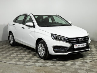 2023 Lada (ВАЗ) Vesta I Рестайлинг (NG), белый, 1199700 рублей, вид 3