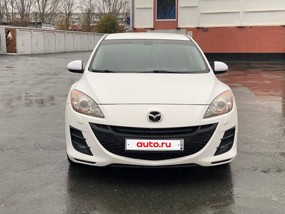 2010 Mazda 3 II (BL), белый, 950000 рублей - вид 1