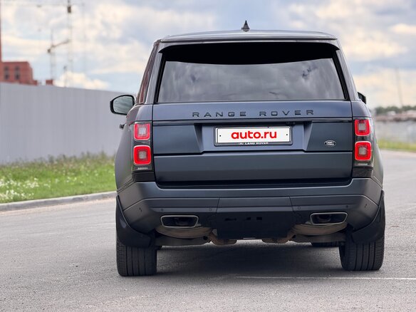 2019 Land Rover Range Rover IV Рестайлинг, серый, 6890000 рублей - вид 6