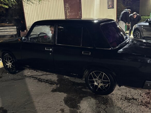 2007 Lada (ВАЗ) 2107, синий, 170000 рублей - вид 1