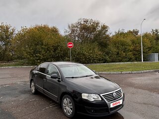 2007 Volkswagen Passat B6, чёрный, 640000 рублей, вид 3