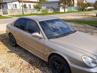 2004 Hyundai Sonata ТагАЗ IV (EF) Рестайлинг, бежевый, 310000 рублей, вид 4