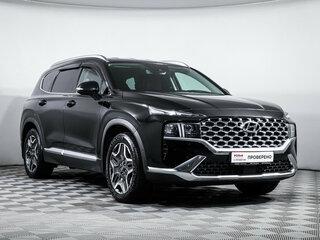 2022 Hyundai Santa Fe IV Рестайлинг, чёрный, 4175000 рублей, вид 3