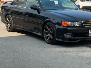 1999 Toyota Chaser VI (X100) Рестайлинг, чёрный, 750000 рублей, вид 1