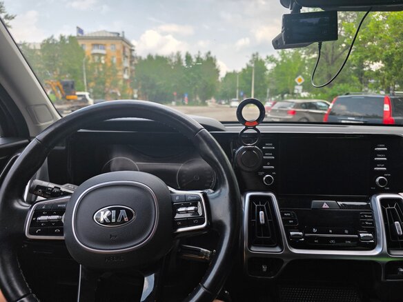 2021 Kia Sorento IV, чёрный, 2990000 рублей - вид 3