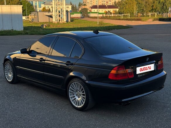 2004 BMW 3 серии 318i IV (E46) Рестайлинг, чёрный, 690000 рублей - вид 4