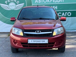 2012 Lada (ВАЗ) Granta I, красный, 299000 рублей, вид 3