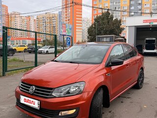 2018 Volkswagen Polo V Рестайлинг, красный, 1550000 рублей, вид 1