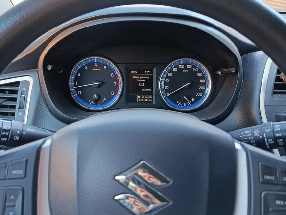2014 Suzuki SX4 II (S-Cross), зелёный, 1200000 рублей - вид 1