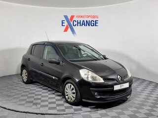 2007 Renault Clio III, чёрный, 329000 рублей, вид 3