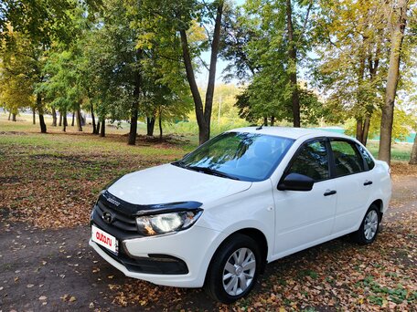 2019 Lada (ВАЗ) Granta I Рестайлинг, белый, 540000 рублей, вид 3