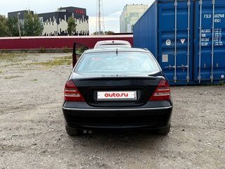 2002 Mercedes-Benz C-Класс 200 II (W203), чёрный, 425000 рублей, вид 4