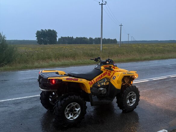 2012 BRP Can-Am Outlander MAX 500, жёлтый, 790000 рублей - вид 19