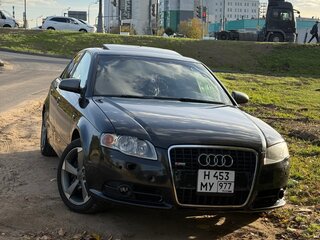 2005 Audi A4 III (B7), чёрный, 575000 рублей, вид 2