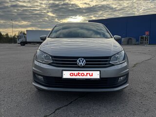 2019 Volkswagen Polo V Рестайлинг, серебристый, 1240000 рублей, вид 2