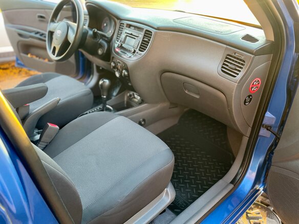 2010 Kia Rio II Рестайлинг, синий, 597000 рублей - вид 24