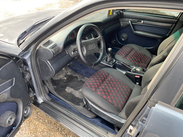 1992 Audi 100 IV (C4), серый, 300000 рублей - вид 6