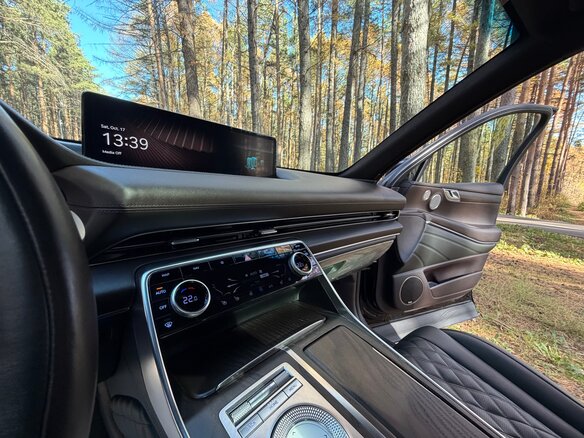 2020 Genesis GV80 I, чёрный, 5850000 рублей - вид 27