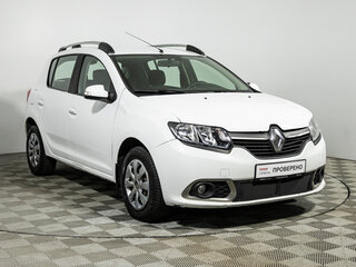 2015 Renault Sandero II, белый, 499585 рублей, вид 3