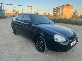 2009 Lada (ВАЗ) Priora I, чёрный, 185000 рублей, вид 4