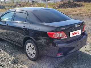 2012 Toyota Corolla X (E140, E150) Рестайлинг, чёрный, 1430000 рублей, вид 5