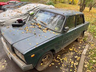 2008 Lada (ВАЗ) 2107, зелёный, 125000 рублей, вид 3