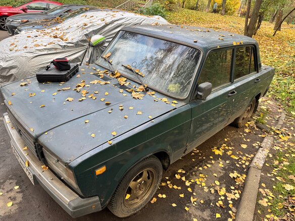 2008 Lada (ВАЗ) 2107, зелёный, 125000 рублей - вид 3