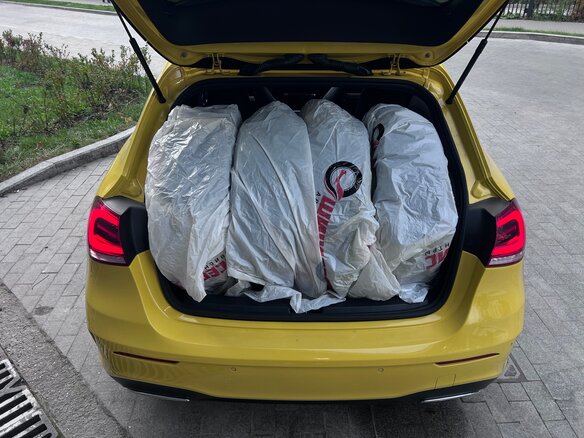 2019 Mercedes-Benz A-Класс 200 IV (W177), жёлтый, 2280000 рублей - вид 18