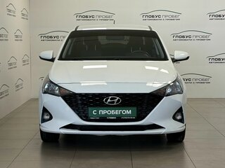2021 Hyundai Solaris II Рестайлинг, белый, 1720000 рублей, вид 3