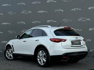 2012 Infiniti FX37 II (S51) Рестайлинг, белый, 1544200 рублей, вид 4