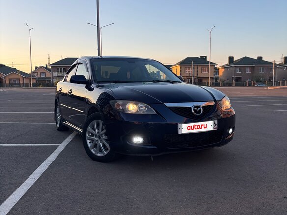 2008 Mazda 3 I (BK) Рестайлинг, синий, 597000 рублей - вид 3
