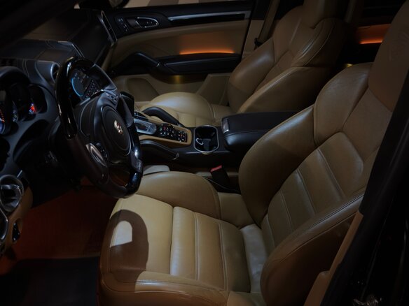 2012 Porsche Cayenne Turbo II (958), чёрный, 3800000 рублей - вид 4
