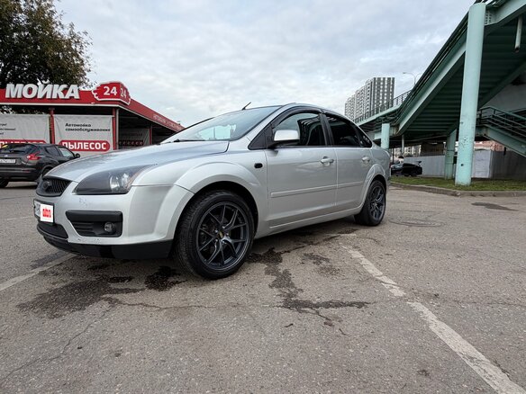 2006 Ford Focus II, серебристый