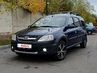 2015 Lada (ВАЗ) Largus Cross I, синий, 900000 рублей, вид 1
