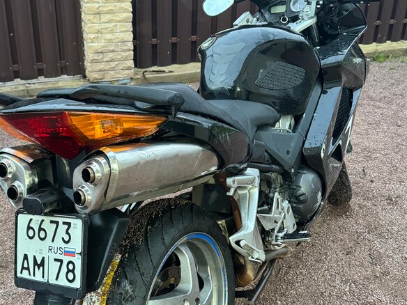 2007 Honda VFR 800, чёрный - вид 8