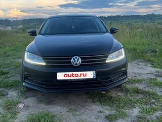 2017 Volkswagen Jetta VI Рестайлинг, чёрный, 1350000 рублей, вид 4