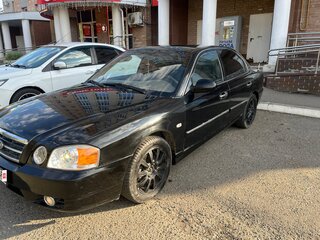2004 Kia Magentis I Рестайлинг, чёрный, 260000 рублей, вид 2