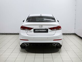 2017 Hyundai Elantra VI (AD), белый, 1559000 рублей, вид 4