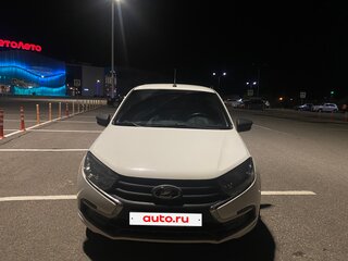 2019 Lada (ВАЗ) Granta I Рестайлинг, белый, 490000 рублей, вид 1