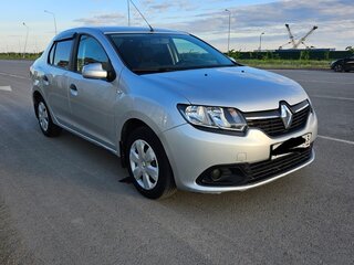 2015 Renault Logan II, серебристый, 725000 рублей, вид 4