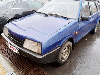 1996 Lada (ВАЗ) 21099, синий, 35000 рублей, вид 5