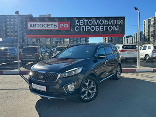 2017 Kia Sorento III Prime, чёрный, 2830000 рублей, вид 3