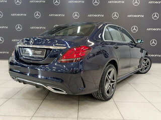 2020 Mercedes-Benz C-Класс 200 IV (W205) Рестайлинг, синий, 3550000 рублей, вид 5