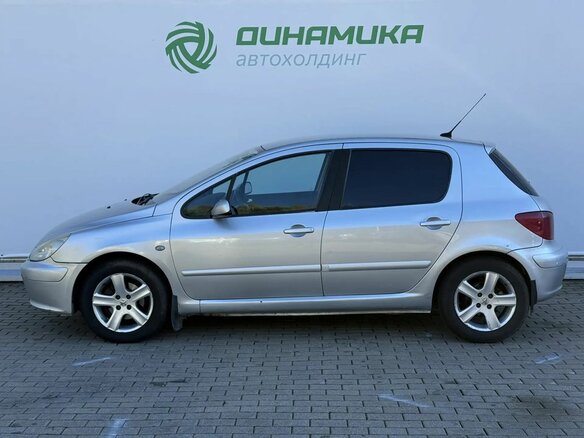 2004 Peugeot 307 I, серебристый, 260000 рублей - вид 7