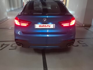 2018 BMW X6 30d II (F16), голубой, 4500000 рублей, вид 4