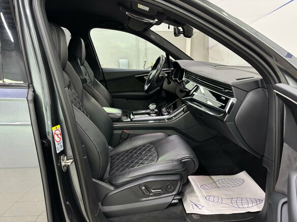 2022 Audi Q7 45 TDI II (4M) Рестайлинг, серый - вид 14