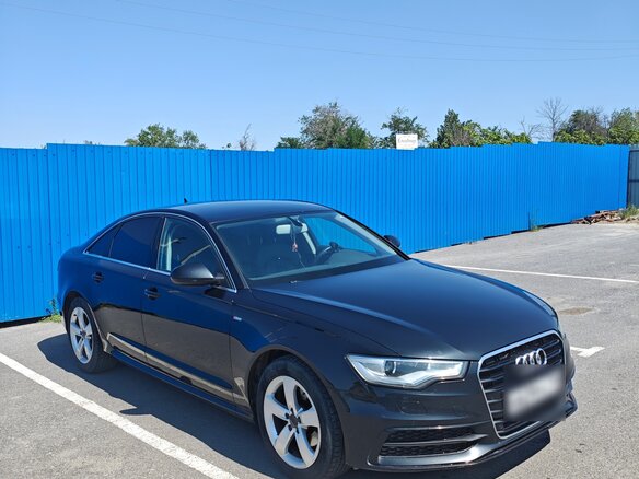 2013 Audi A6 IV (C7), чёрный, 1850000 рублей