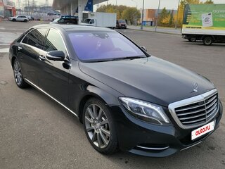 2016 Mercedes-Benz S-Класс 400 Long VI (W222, C217), чёрный, 2500000 рублей, вид 3