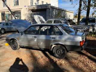 2002 Lada (ВАЗ) 21099, серебристый, 89000 рублей, вид 5